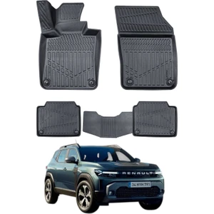 Renault Duster Eco G 2024- Uyumlu Araca Özel Lüx 4d Paspas