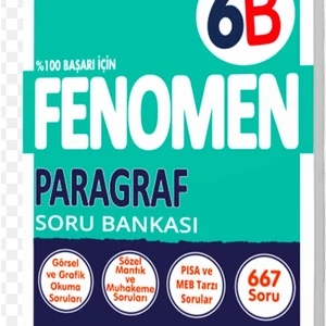 Fenomen 6 Paragraf Soru Bankası (B)