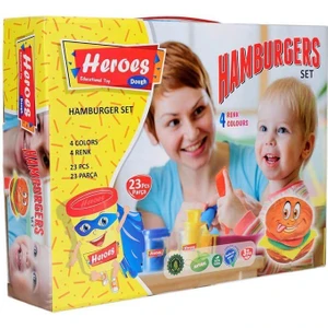Hamburger Oyun Hamuru Seti