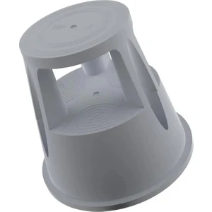 Basamaklı Kaymaz Tabure-Açık Gri