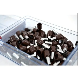 E1012 ,10MM/KAHVE 100-ADET Kablo Yüksük