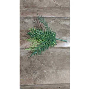 Güleç Yapay Çiçek Yapay Eğrelti Otu Çiçeği Açık Yeşilli 50 cm