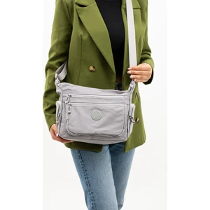 4005 Kadın Suya Dayanıklı Paraşüt Kumaş El Omuz Çantası Kol Çantası Çapraz Çantası