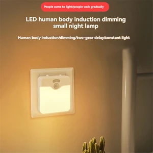 Hareket Sensörlü LED Gece Lambası Kısılabilir Lamba Çocuk Odası Için Ab Fişi (Yurt Dışından)