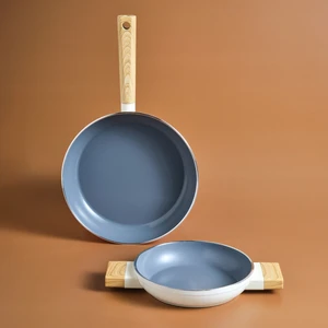 x Refika Swiss Crystal Creamy Wood Tava Sahan Set