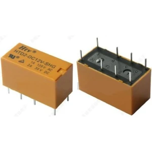 Htv HTD2-DC12V-SHG ,12VDC 2A2K/2A Pcb-8-Pin Röle