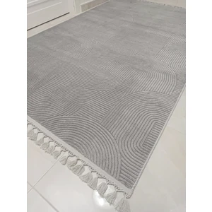 Püsküllü Lüx Kaymaz Taban Halı Koridor Mutfak Yolluk Makinede Yıkanabilir