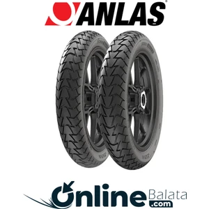 3.50-10 90/90-12 Ön Arka Lastik Takım Anlas Sc 360 All Grip 2025 Üretim Made In Türkiye OB0021