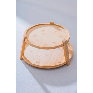 Bambu Iki Katlı Sunumluk