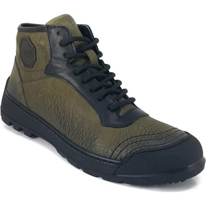 1339 Erkek Kauçuk Taban Deri Bot