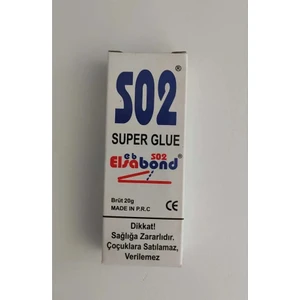 Elsabond S02 Japon Yapıştırıcı 20 gr