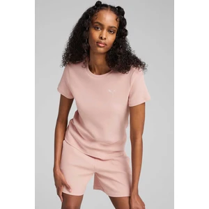 HER Tee Pudra Kadın Kısa Kol T-Shirt