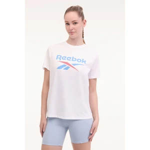 New Id Reg Tee Beyaz Kadın Kısa Kol T-Shirt