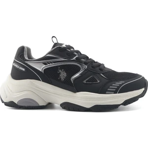 U.S. Polo Assn. MERIDA 5FX Siyah Kadın Spor Ayakkabı