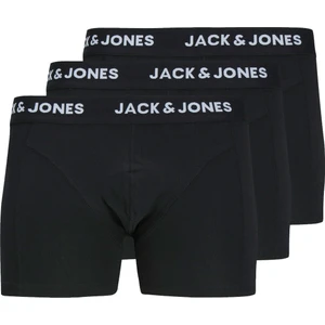 Jack & Jones JACANTHONY TRUNKS 3 PACK Siyah Erkek Boxer