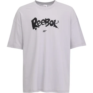 NEW ID OVRS GFX TEE Gri Erkek Kısa Kol T-Shirt