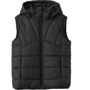 Name It NKMMEMPHIS VEST PB Siyah Erkek Çocuk Yelek
