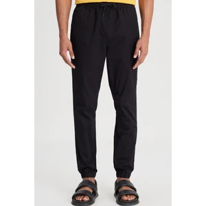 Jogger Non Denim Pantolon Siyah Erkek Pantolon