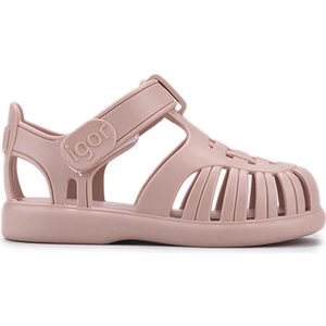 TOBBY SOLID Pembe Unisex Çocuk Düz Sandalet