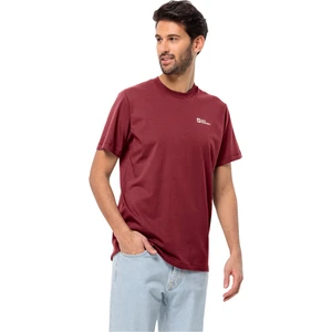 Jack Wolfskin ESSENTIAL T M Kırmızı Erkek Kısa Kol T-Shirt