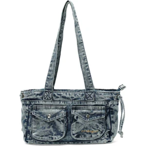 Dnm Ckgz Omz 5fx Mavi Kadın Omuz Çantası