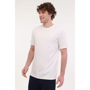 MB CT102 C NK T-SH 5FX KIRIK BEYAZ Erkek Kısa Kol T-Shirt