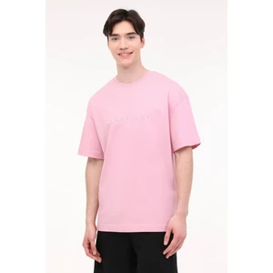 Jack & Jones Joreaster Actıvıty Tee Ss Pembe Erkek Kısa Kol T-Shirt