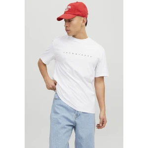 Jack & Jones JJESTAR JJ TEE SS NOOS Beyaz Erkek Kısa Kol T-Shirt
