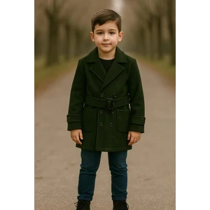 Erkek Çocuk Ince Kaşe Kaban