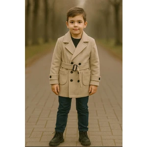 Erkek Çocuk Ince Kaşe Kaban