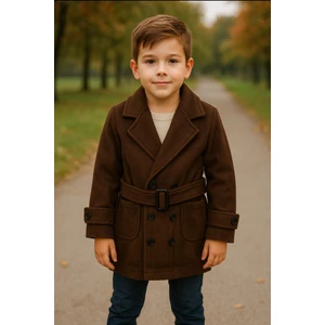 Erkek Çocuk Ince Kaşe Kaban