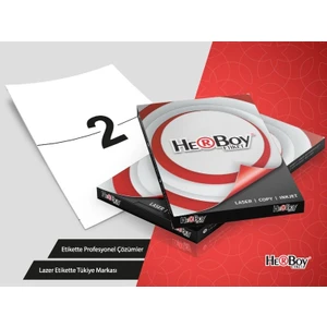 TW-2102 210x148,5 mm Laser Etiket 100 Ad.