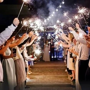 (30 Adet) Kısa Tel Pasta Maytâpı Mâytab düğün maytab 8 cm Maytap1