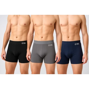 Eces Desing Eces Designdikişsiz Buz Ipek Ter Uzaklaştıran Spor Özel Tasarım Erkek Iç Giyim 3 Parça 1010 Boxer