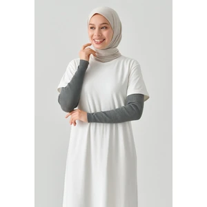 Ekstra Uzun Tam Boy Tesettür Kolluk | Fitilli Ayarlanabilir Lastikli Kol Kapatan Eldiven | Sıcak