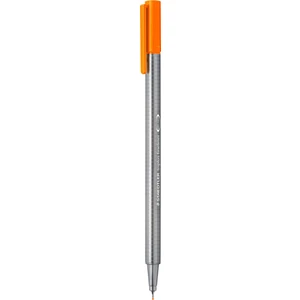 & WizDesign 334 Triplus Fineliner – 0.3 Mm, Tek Renk 10’lu Kutu (Siyah, Kırmızı, Mavi, Turuncu, Yeşil, Fuşya, Kahverengi, Gri)