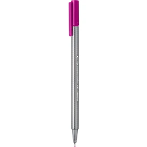 & WizDesign 334 Triplus Fineliner – 0.3 Mm, Tek Renk 10’lu Kutu (Siyah, Kırmızı, Mavi, Turuncu, Yeşil, Fuşya, Kahverengi, Gri)