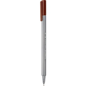 & WizDesign 334 Triplus Fineliner – 0.3 Mm, Tek Renk 10’lu Kutu (Siyah, Kırmızı, Mavi, Turuncu, Yeşil, Fuşya, Kahverengi, Gri)