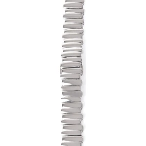 Armis Serisi Paslanmaz Çelik Kordon, Apple Watch Series SE/11/10/9/8/7/6/5/4/3 ile Uyumlu, 42MM/41MM/40MM/38MM, Gümüş