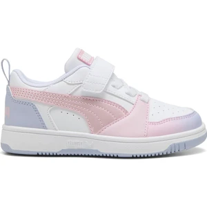 Rebound V6 Lo Blurry Beyaz Kız Çocuk Sneaker