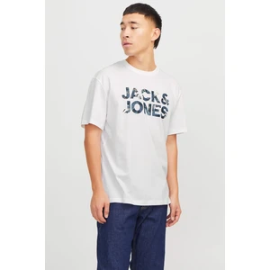 Jack & Jones JJEBRYAN CORP LOGO TEE SS Beyaz Erkek Kısa Kol T-Shirt