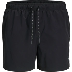 Jack & Jones JPSTMAUI JJSWIM SOLID AKM Siyah Erkek Deniz Şortu