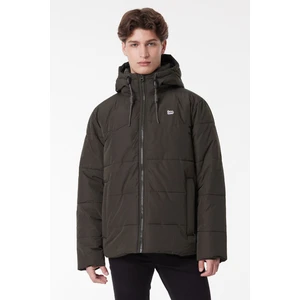 Regular Fit Normal Kesim Yeşil Erkek Mont