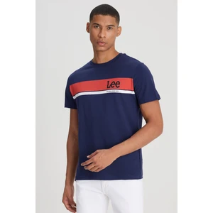 Logo T-shirt Lacivert Erkek Kısa Kol T-Shirt