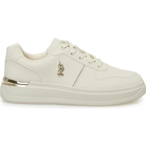 U.S. Polo Assn. ALKA 5FX Bej Kadın Sneaker