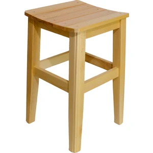 El Yapımı Çıtalı Tabure 45 cm