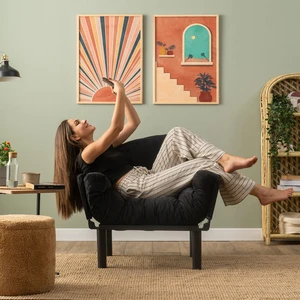 Nitta Tekli Koltuk - Siyah