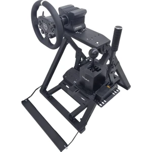 R38 DD Katlanabilir Direksiyon Standı – Logitech, Thrustmaster, Moza, Fanatec Uyumlu