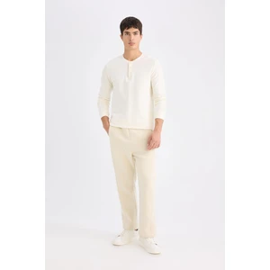Regular Fit Eşofman Altı Beli Lastikli Basic Düz Cepli Düz Paça D9707AX24AU