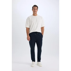 Eşofman Altı Twill Slim Fit Dar Kesim Beli Bağcıklı Cepli Düz Paça D9708AX24AU